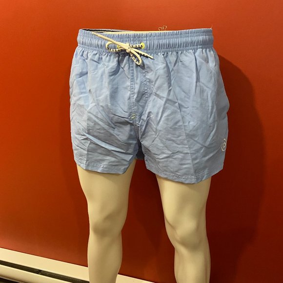 Bugatti Men's Light Blue 2.5" Inseam Swim Shorts - NWT - Picture 2 of 6